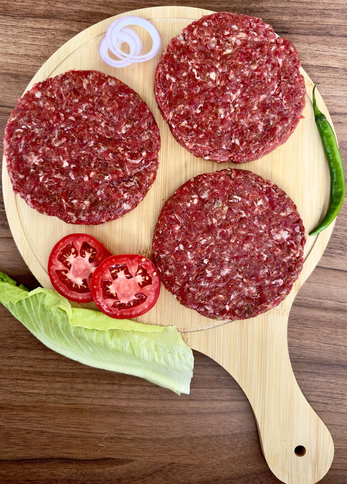 Beef patties